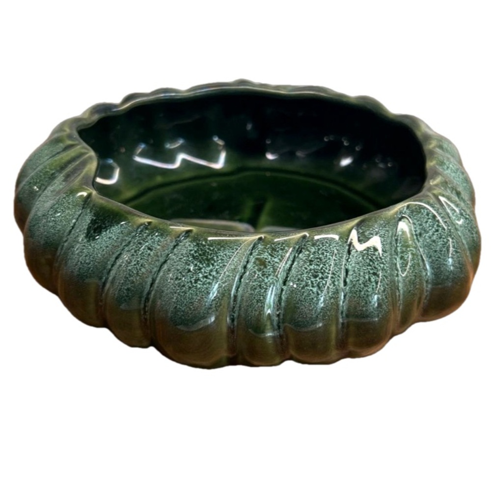 Beauceware Midcentury Green Planter Beauce Quebec Canadian Pottery Ceramic 492